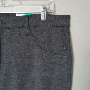 NWT Time & Tru Straight Mid-rise Gray Pant sz 16